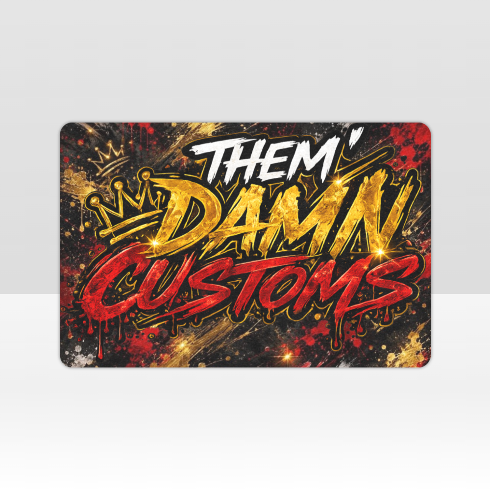 Doormat 30"x18" (Black Base)