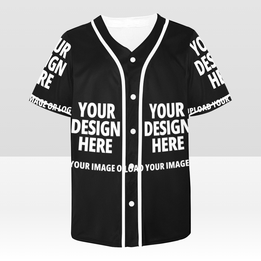 Men's All Over Print Baseball Jersey