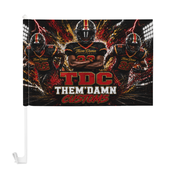 Custom Car Flag (30 x 45cm)