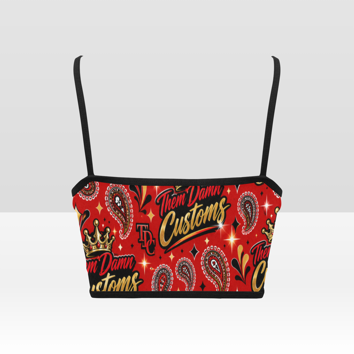Women's Spaghetti Strap Crop Top