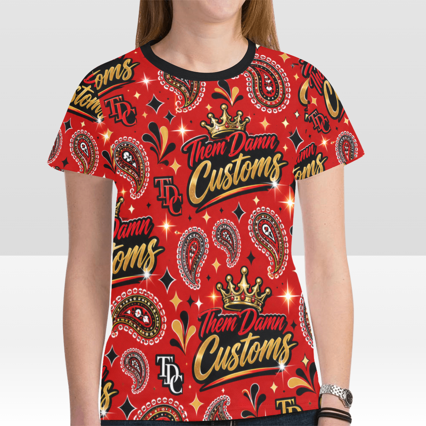 Women's All Over Print T-shirt