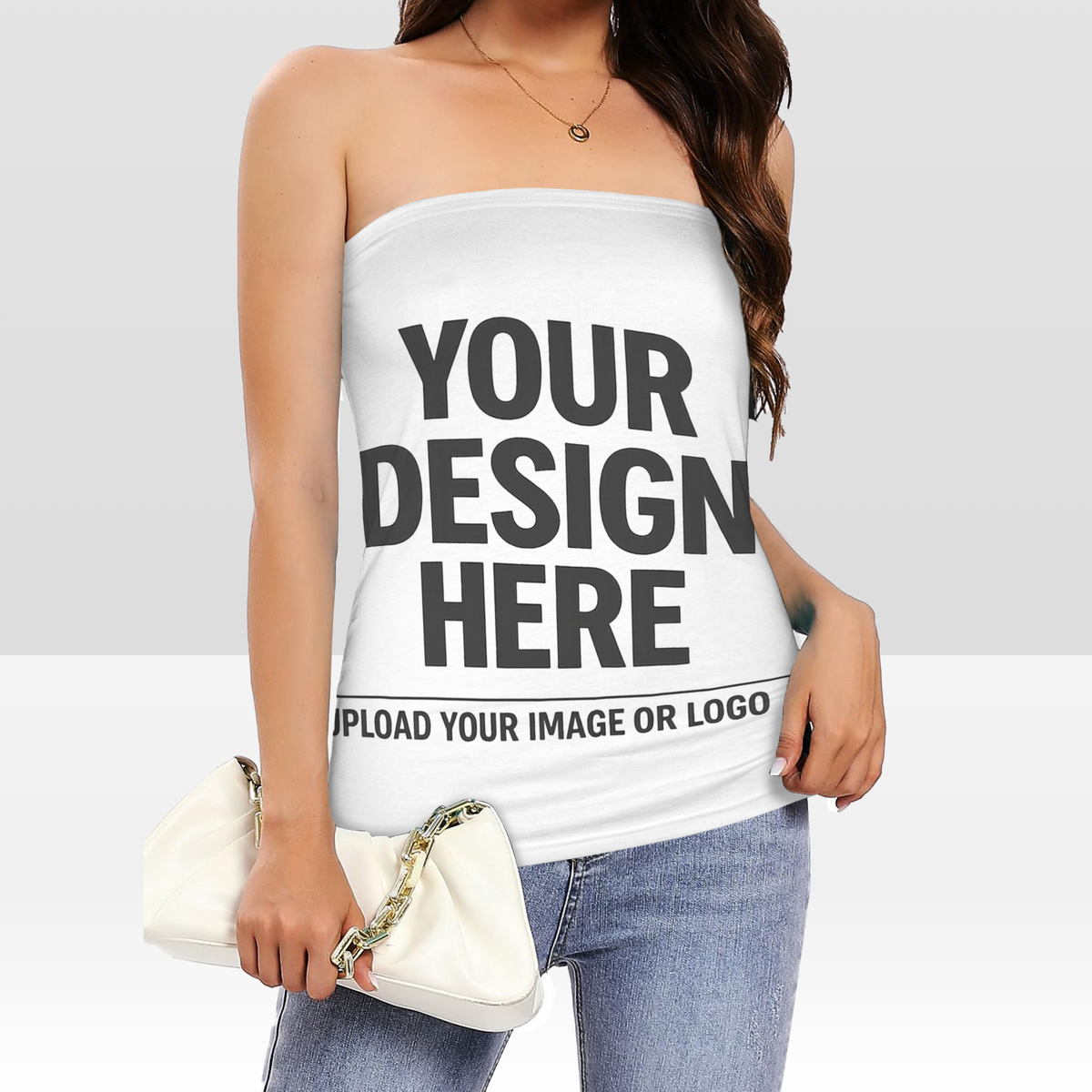 Women's Long Tube Top