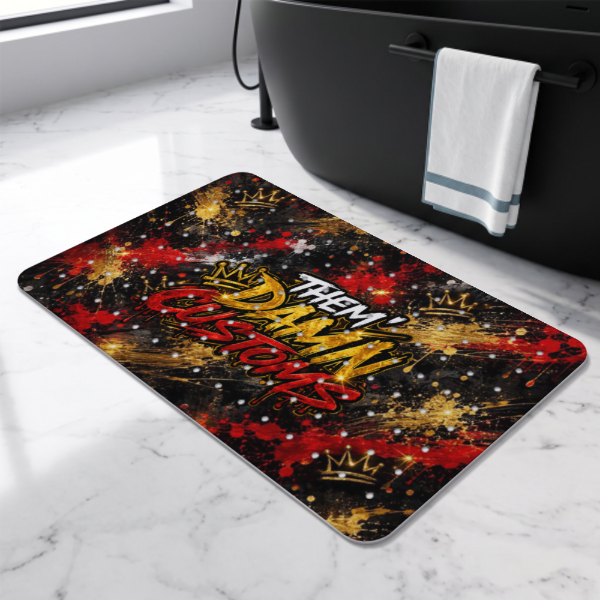 Bathroom Suction Cup Anti-slip Mat 70 x 40cm