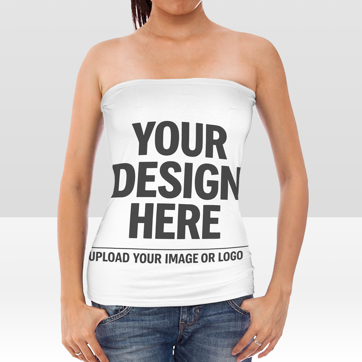 Women's Long Tube Top