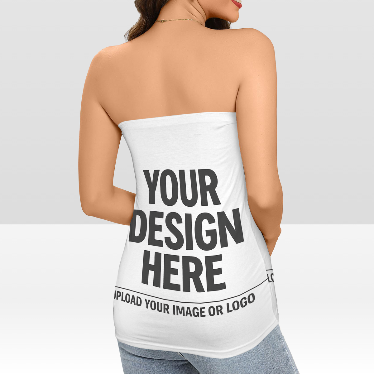 Women's Long Tube Top