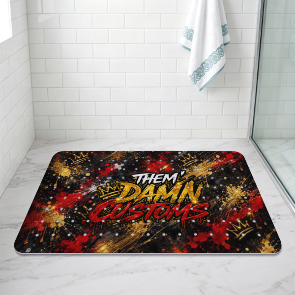 Bathroom Suction Cup Anti-slip Mat 70 x 40cm