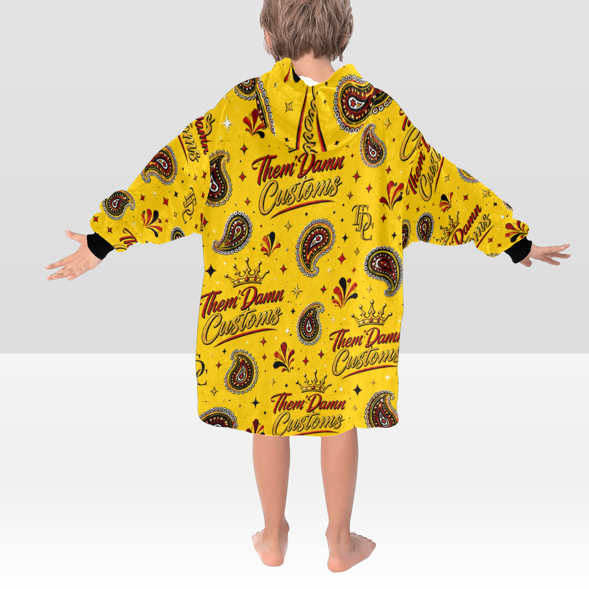 Blanket Hoodie for Little Kids