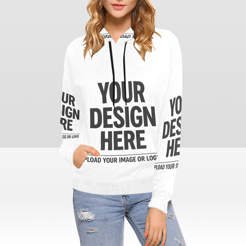 Women's All Over Print Hoodie
