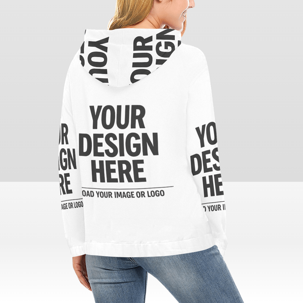 Women's All Over Print Hoodie