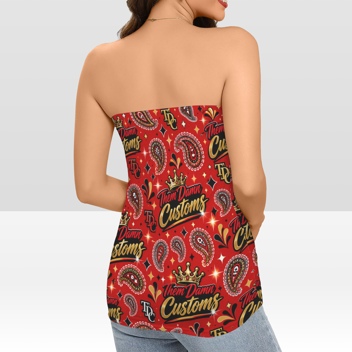 Women's Long Tube Top