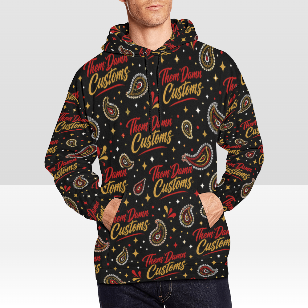 Men's All Over Print Hoodie