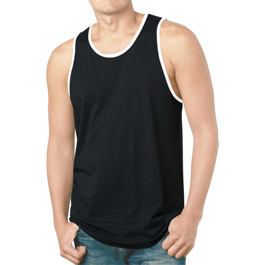 Men's New All Over Print Tank Top