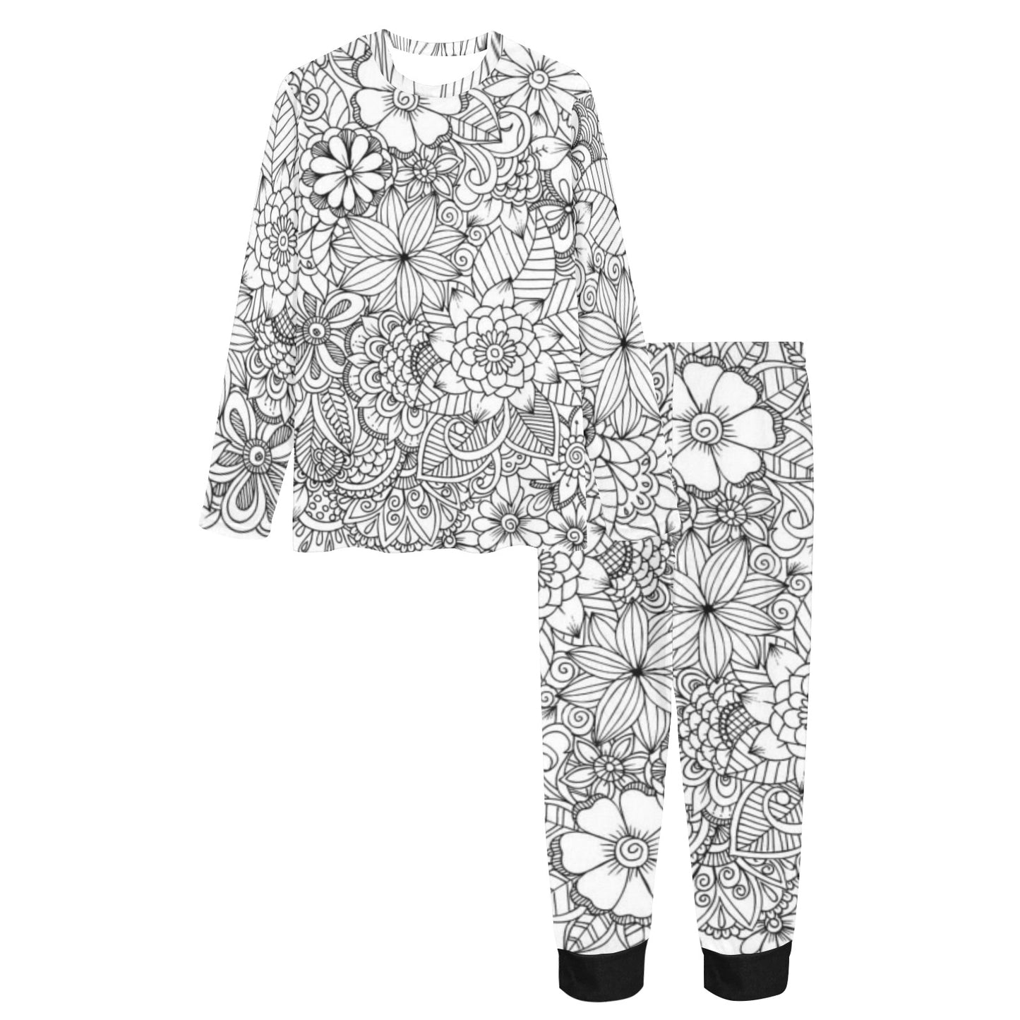 Women's All Over Print Pajama Set