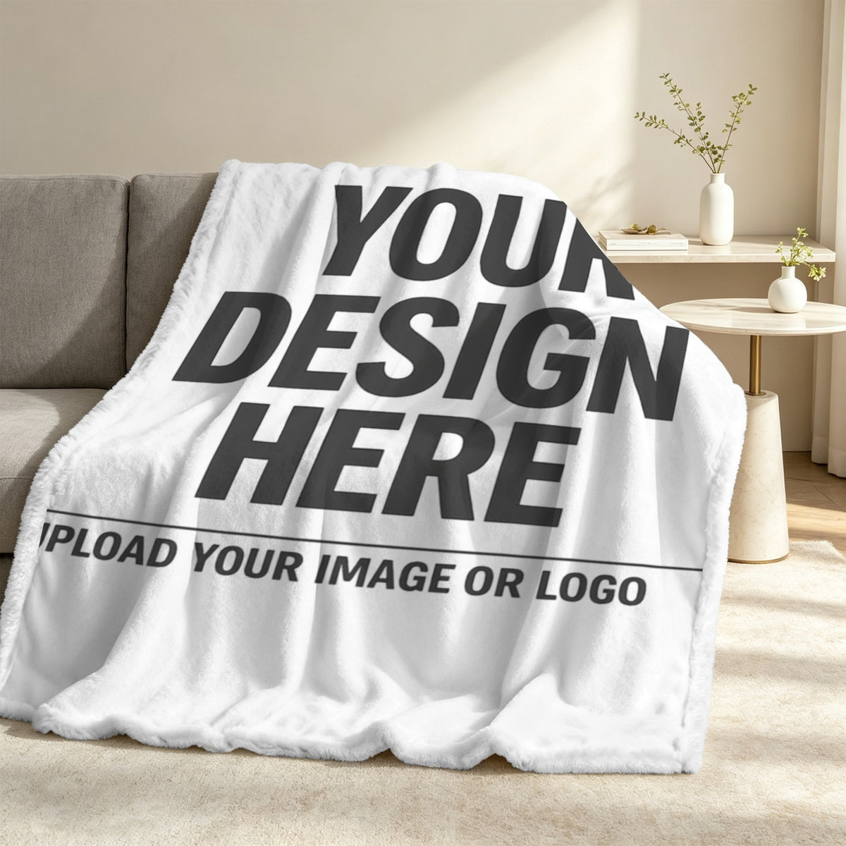 Double-Layer Flannel Sherpa Blanket