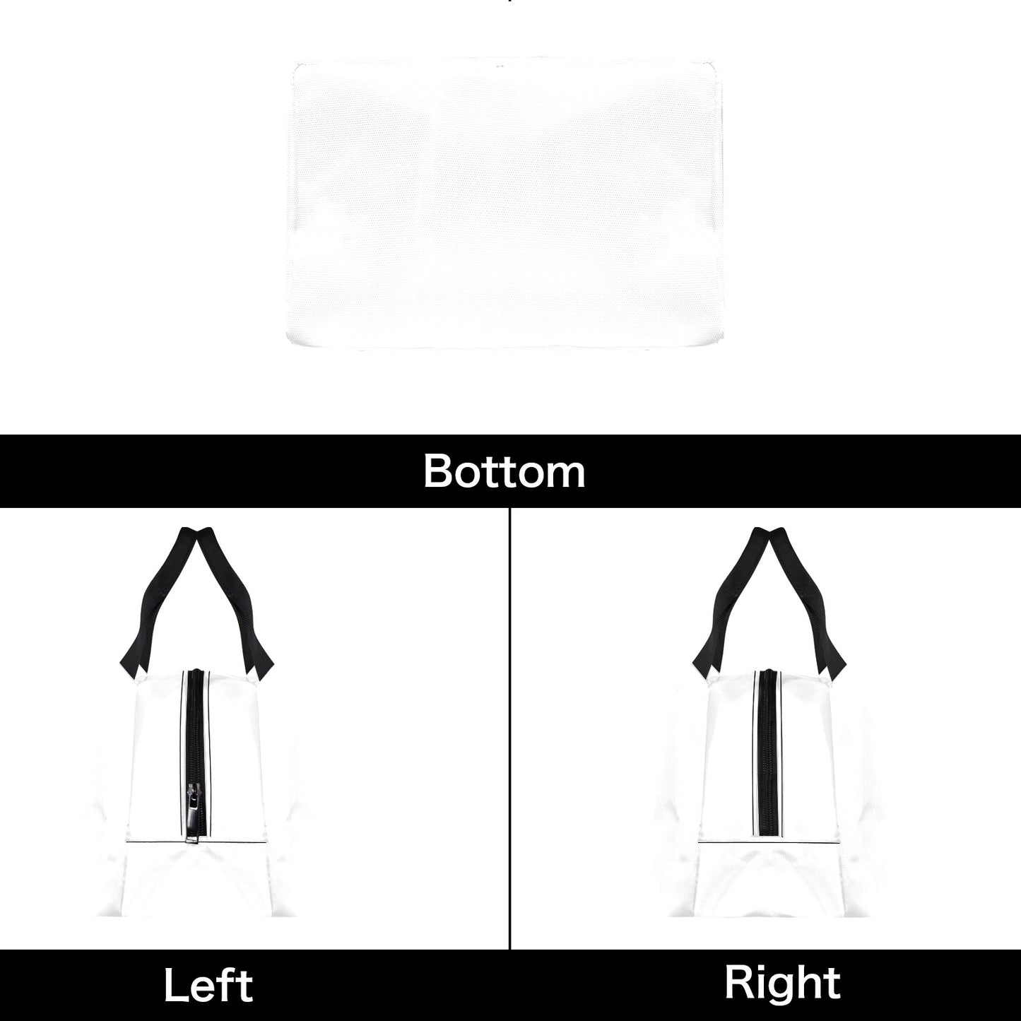 Portable Lunch Bag-Black Handle