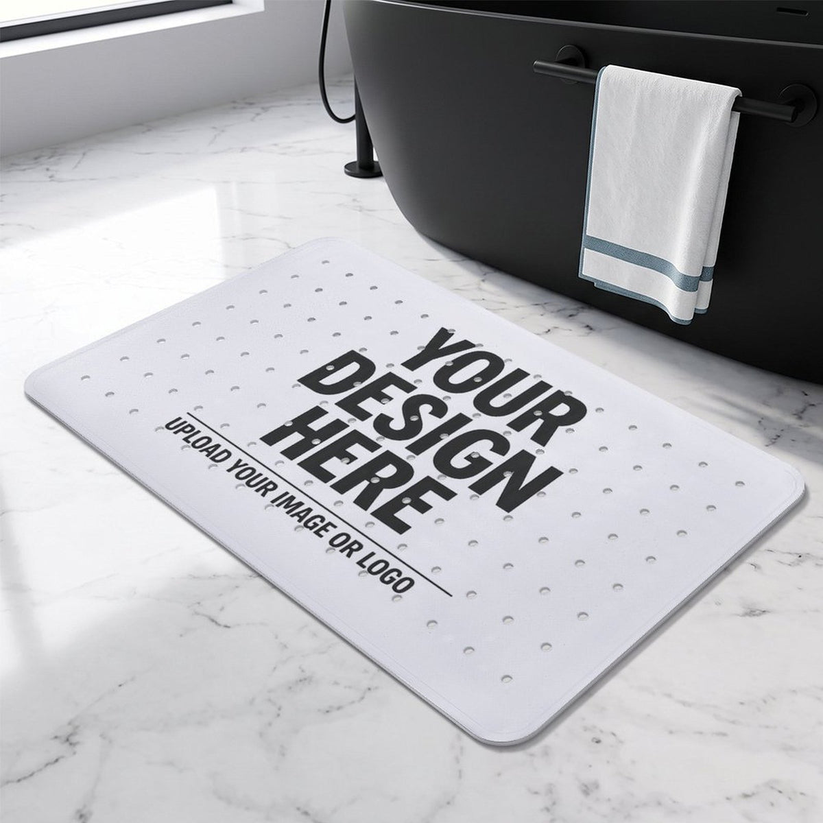 Bathroom Suction Cup Anti-slip Mat 70 x 40cm