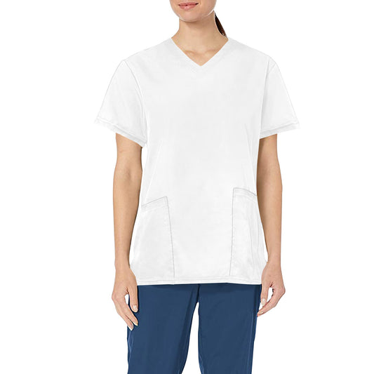 Women's All Over Print Scrub Top