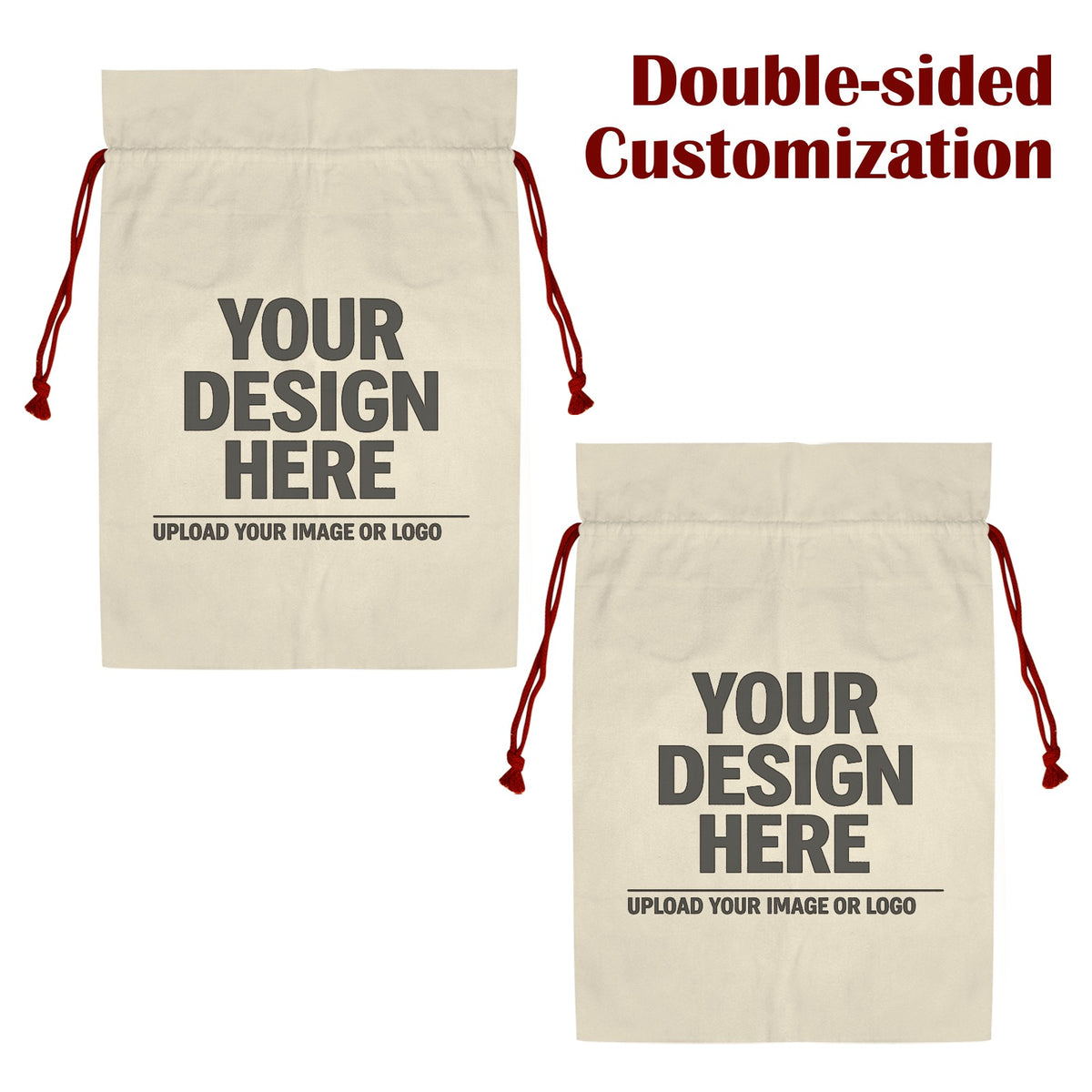 Santa Claus Drawstring Bag 21"x32" (Two Sides Printing)