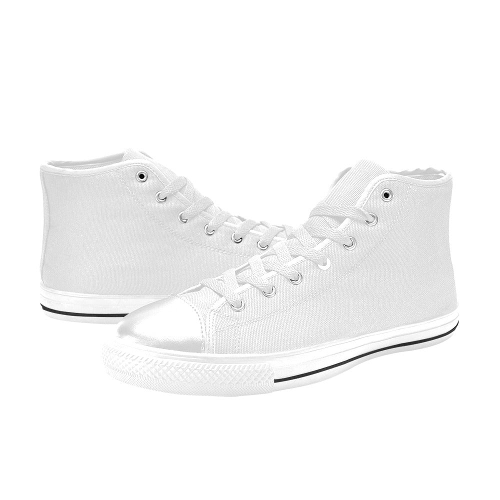 Kid's High Top Canvas Shoes