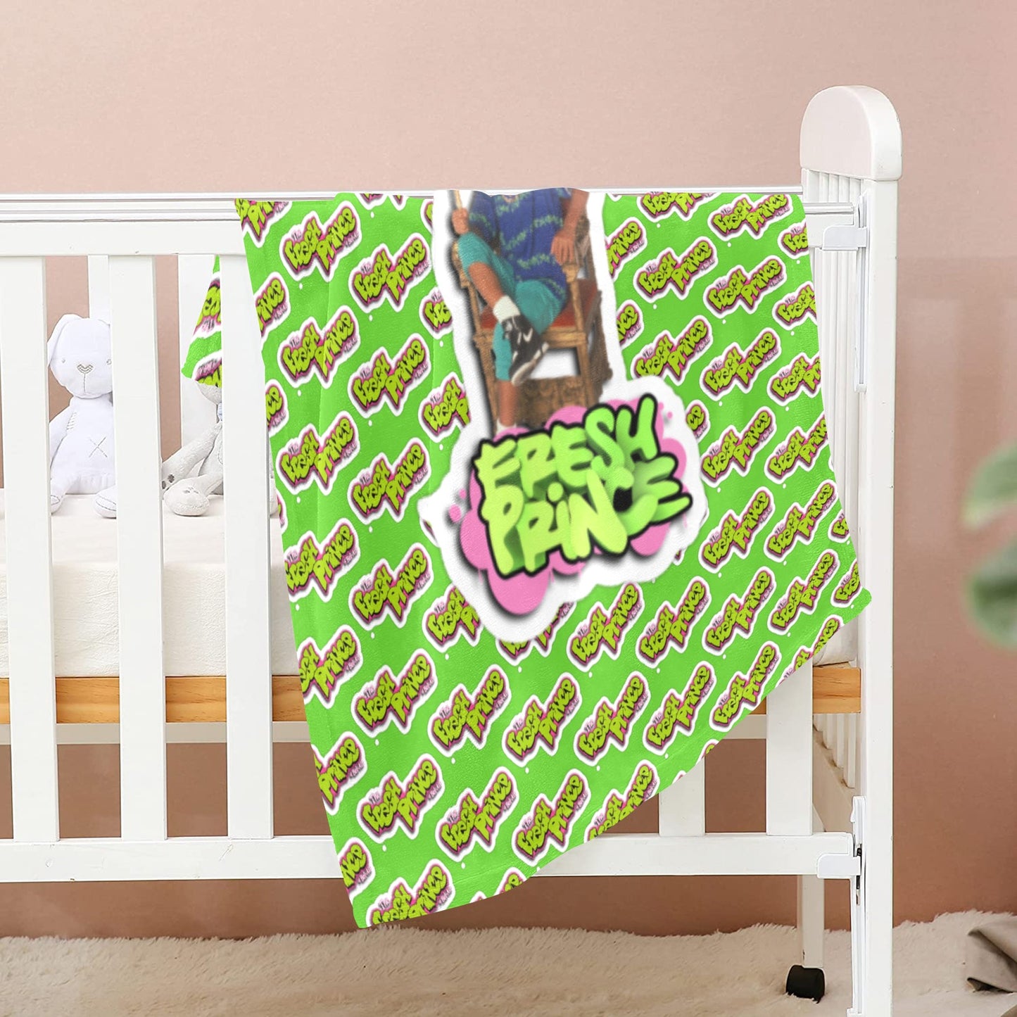Manta de bebé 30"x40" Fresh Prince (Personalizada)