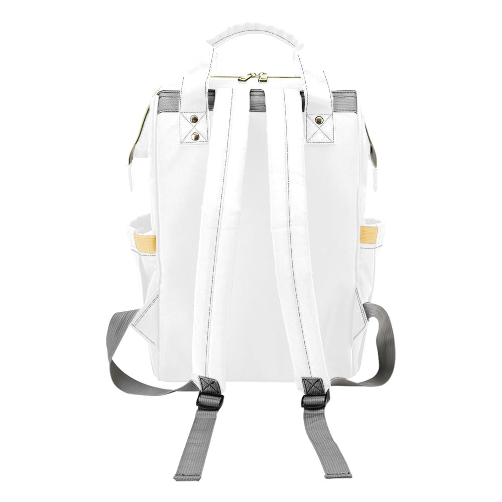 Mochila/Bolso cambiador multifunción (Personalizable en blanco)