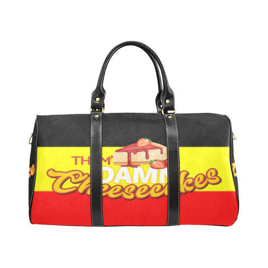 Waterproof Travel Bag (Small-Brown Handle)