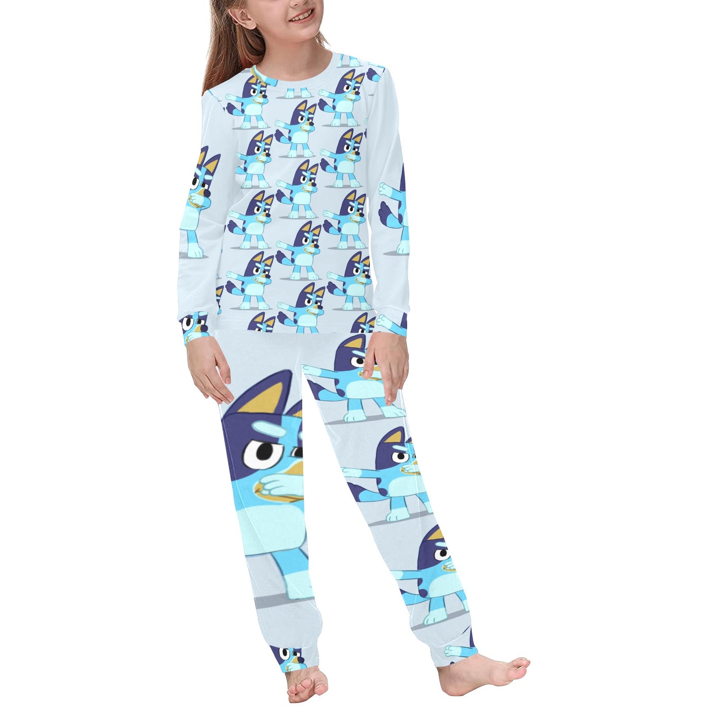 Kids' All Over Print Pajama Set