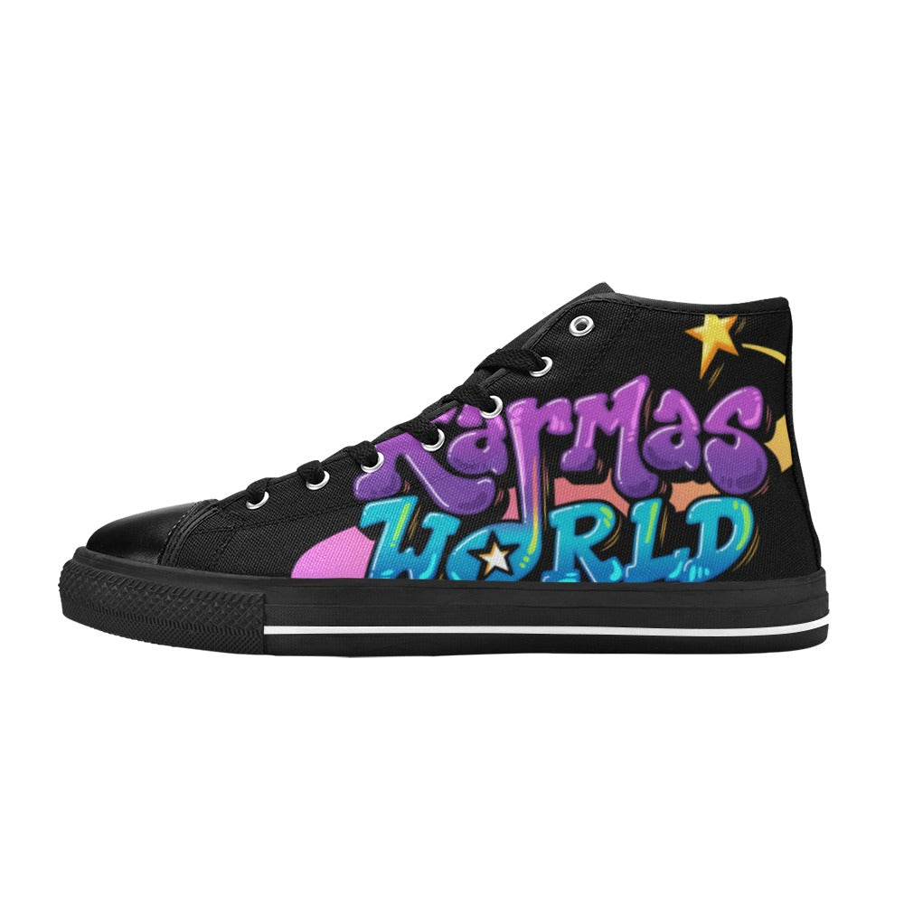 High Top Canvas Shoes for Kids (Customs)