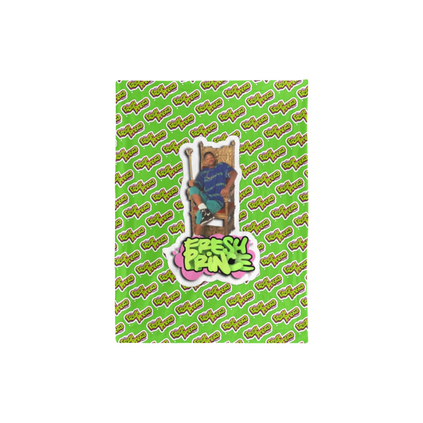Manta de bebé 30"x40" Fresh Prince (Personalizada)