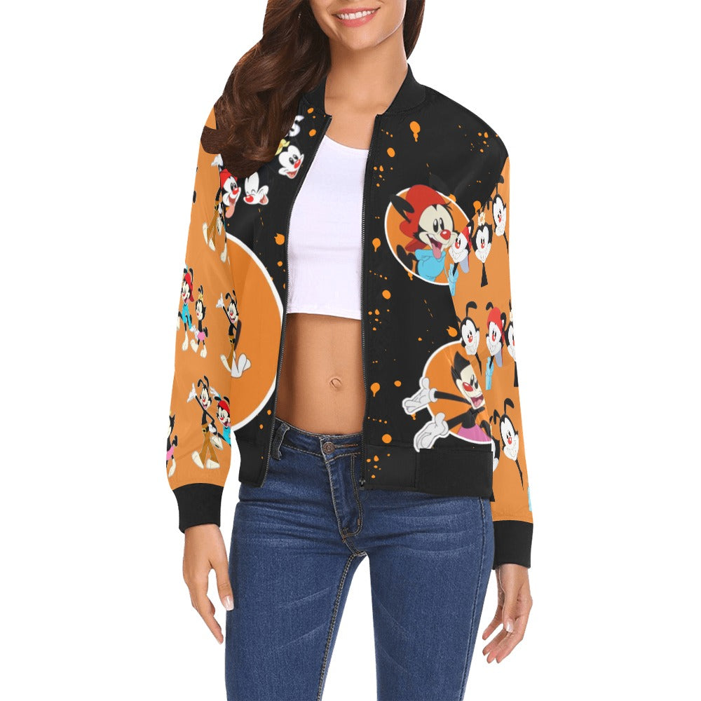 Women's All Over Print Bomber Jacket (Custom)