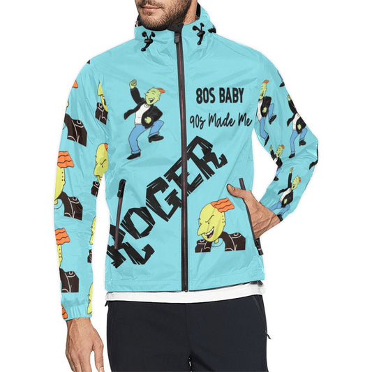 Unisex All Over Print Windbreaker (Roger-Doug-Mista Steal Yo Girl-80s/90s Baby)